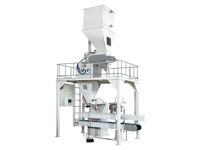 Feed Bagging Machine With Double Weigh Hopper and Single Station1